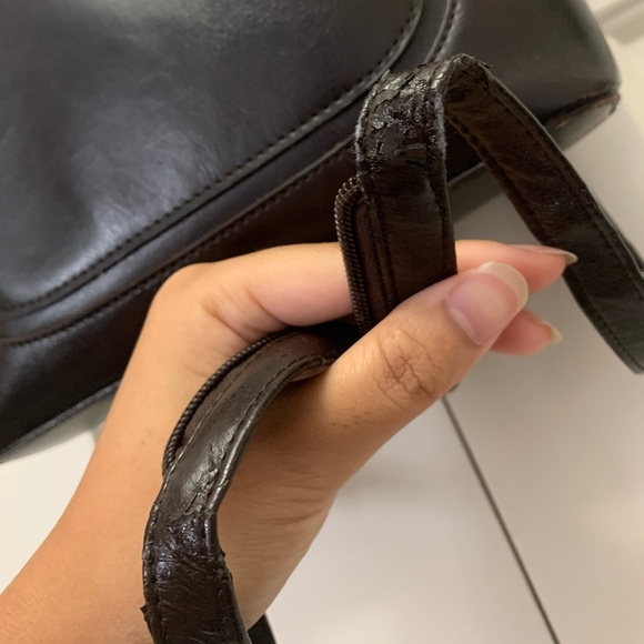 Dark brown small Gucci backpack - Picture 6 of 7